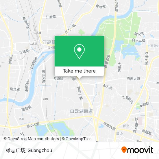 雄志广场 map
