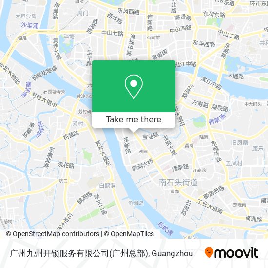 广州九州开锁服务有限公司(广州总部) map