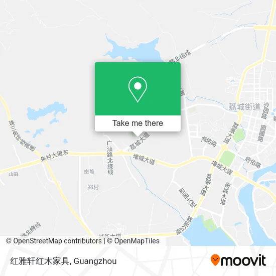 红雅轩红木家具 map