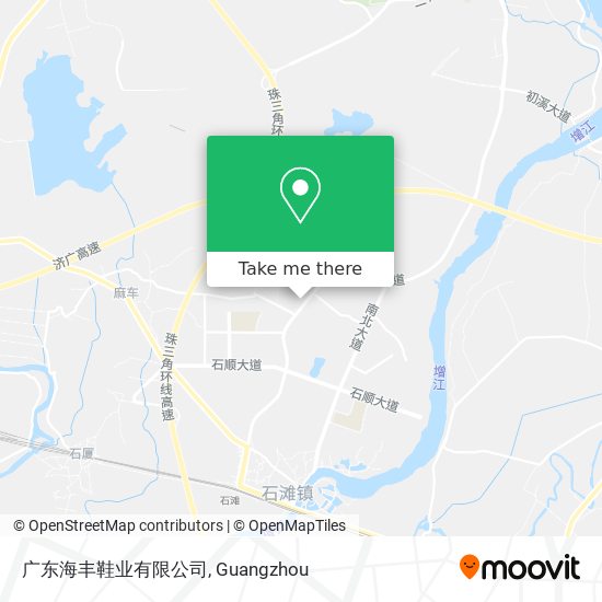 广东海丰鞋业有限公司 map
