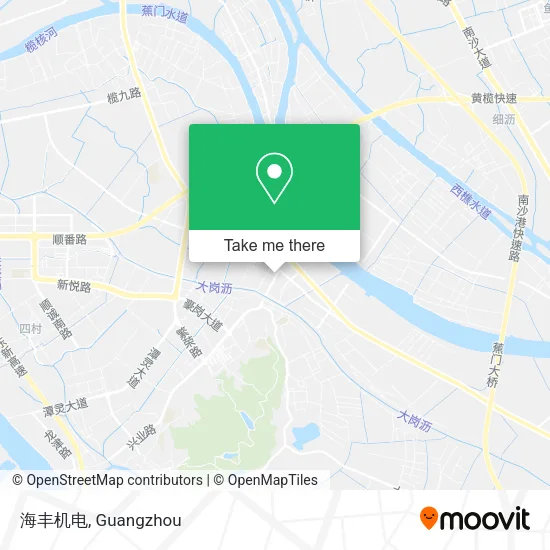 海丰机电 map