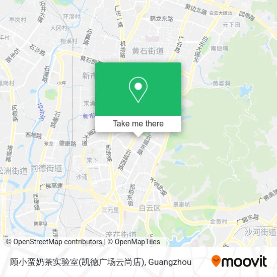 顾小蛮奶茶实验室(凯德广场云尚店) map