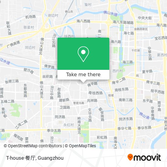 T-house·餐厅 map