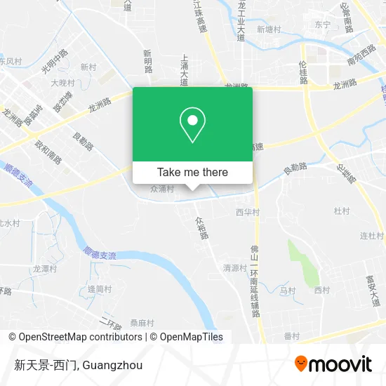 新天景-西门 map