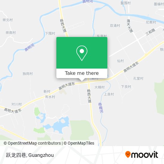 跃龙四巷 map