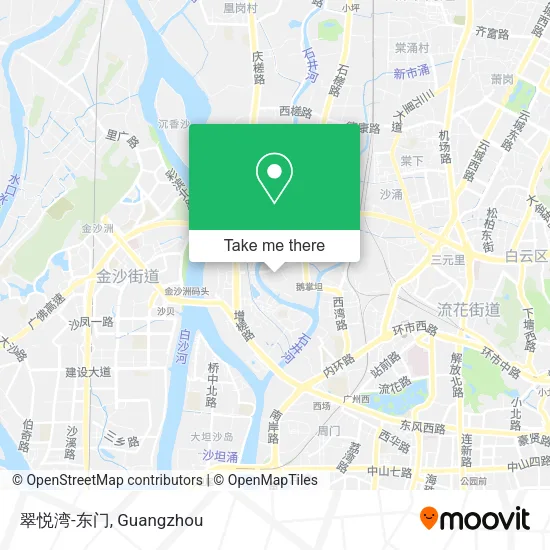 翠悦湾-东门 map