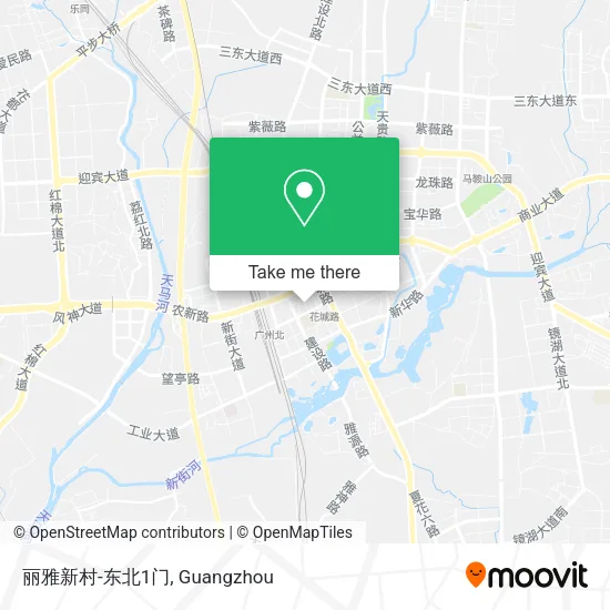 丽雅新村-东北1门 map