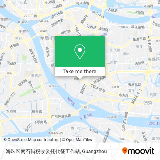 海珠区南石街税收委托代征工作站 map