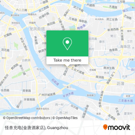 怪兽充电(金唐酒家店) map