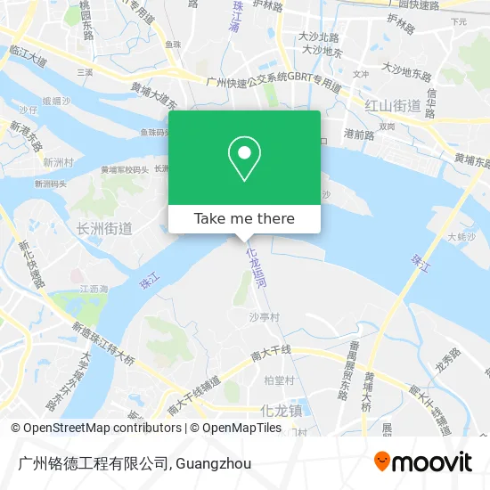 广州铬德工程有限公司 map