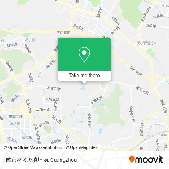 陈家林垃圾填埋场 map