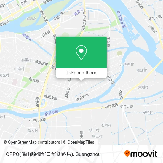 OPPO(佛山顺德华口华新路店) map