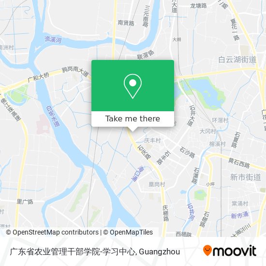 广东省农业管理干部学院-学习中心 map