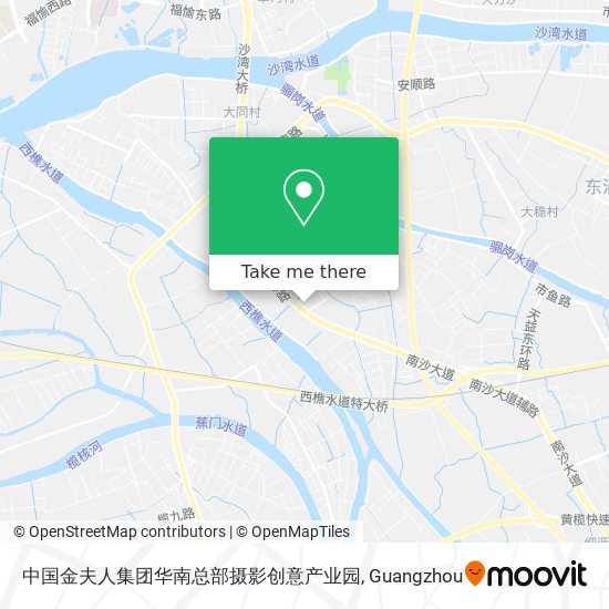 中国金夫人集团华南总部摄影创意产业园 map