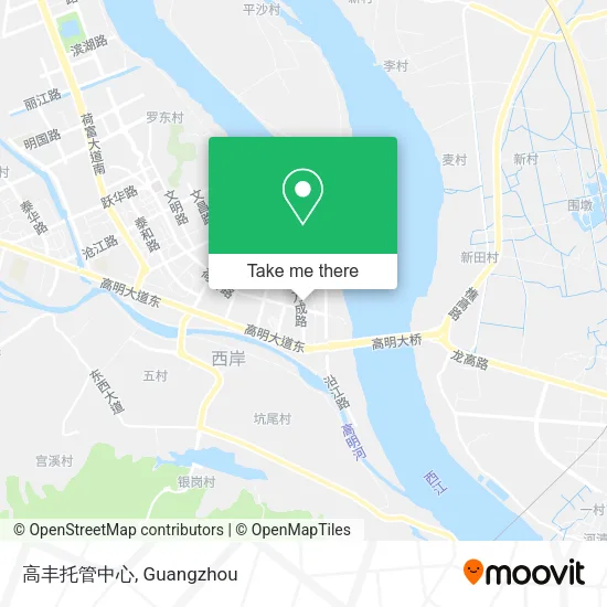 高丰托管中心 map