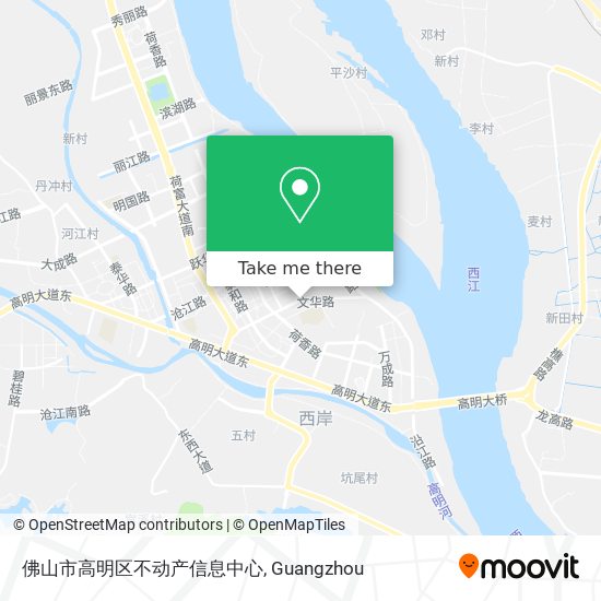 佛山市高明区不动产信息中心 map