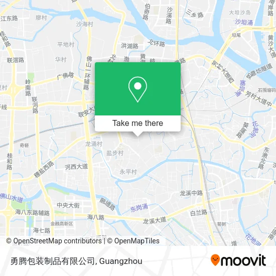 勇腾包装制品有限公司 map