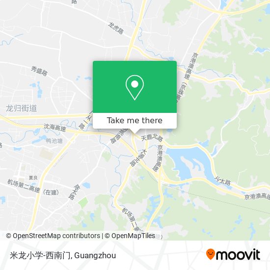 米龙小学-西南门 map