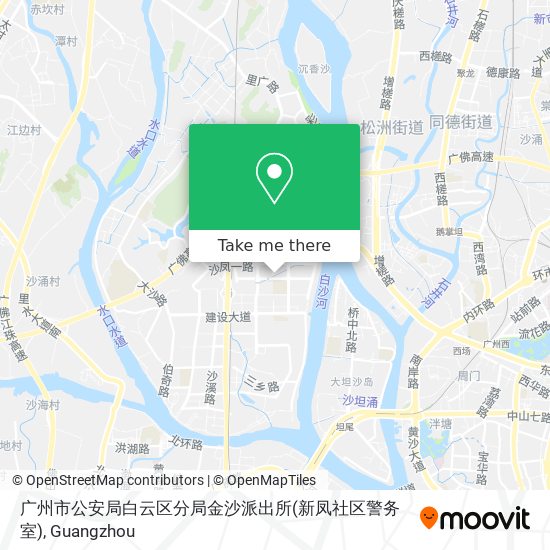 广州市公安局白云区分局金沙派出所(新凤社区警务室) map