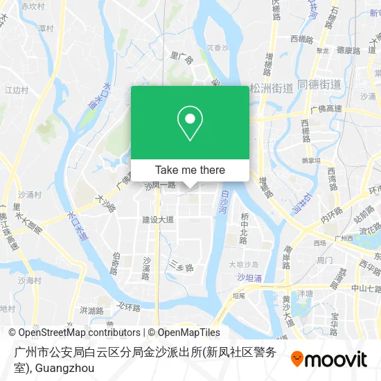 广州市公安局白云区分局金沙派出所(新凤社区警务室) map