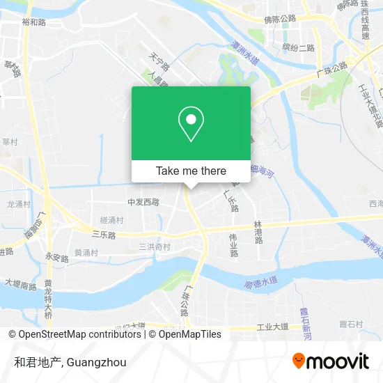 和君地产 map