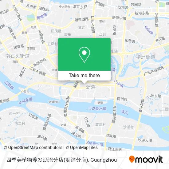 四季美植物养发沥滘分店 map