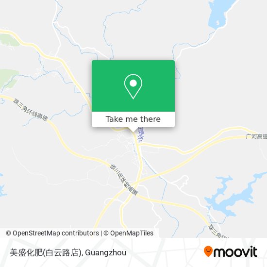 美盛化肥(白云路店) map