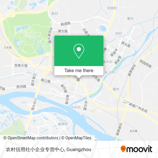 农村信用社小企业专营中心 map