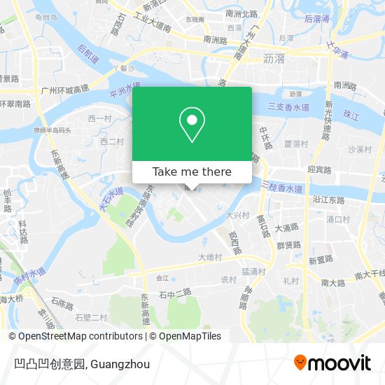 凹凸凹创意园 map