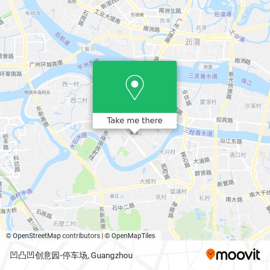 凹凸凹创意园-停车场 map