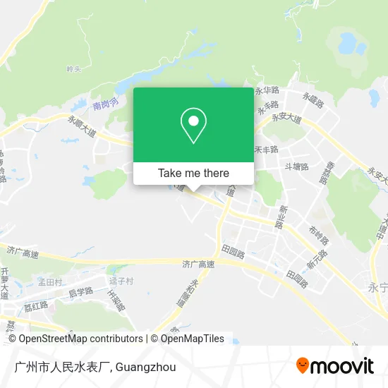 广州市人民水表厂 map
