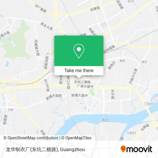 龙华制衣厂(东坑二横路) map