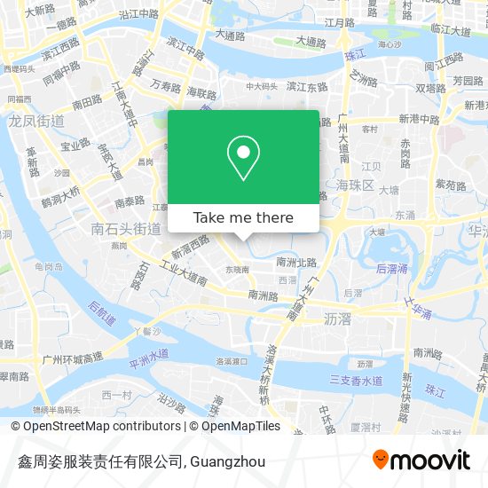 鑫周姿服装责任有限公司 map