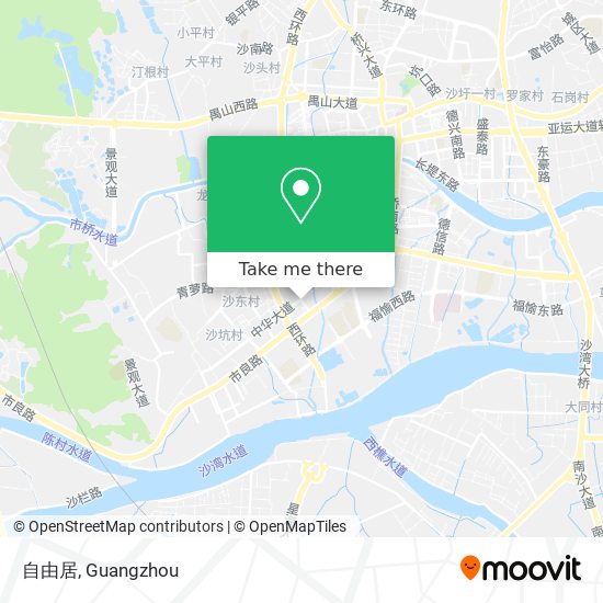 自由居 map
