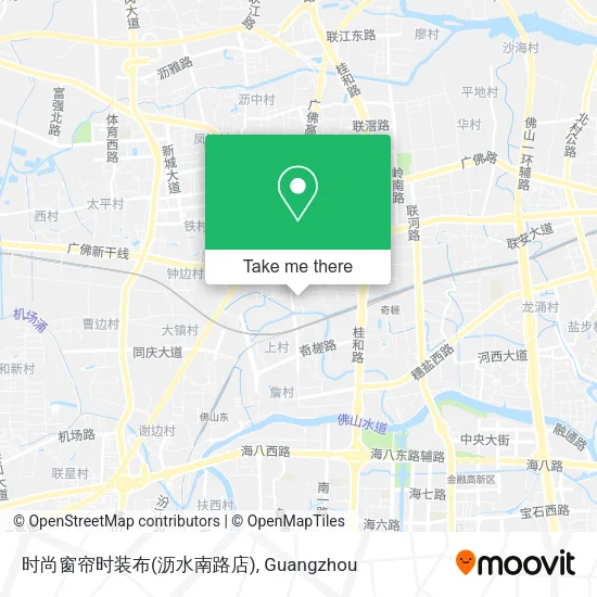 时尚窗帘时装布(沥水南路店) map