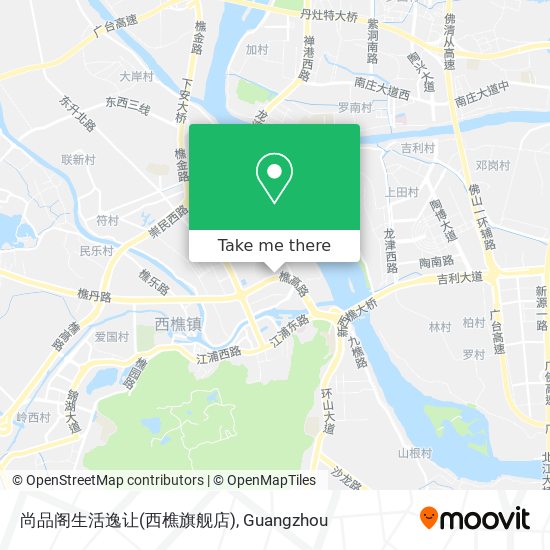 尚品阁生活逸让(西樵旗舰店) map