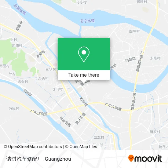 诰骐汽车修配厂 map