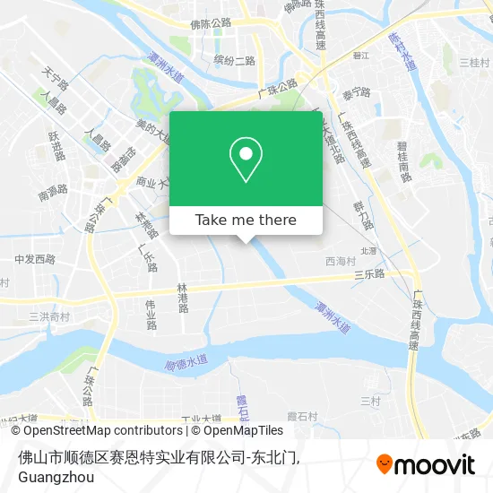 佛山市顺德区赛恩特实业有限公司-东北门 map