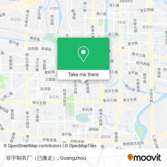 菲宇制衣厂（已搬走） map