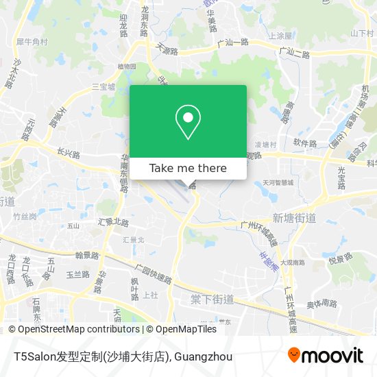 T5Salon发型定制(沙埔大街店) map