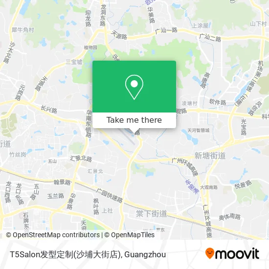 T5Salon发型定制(沙埔大街店) map