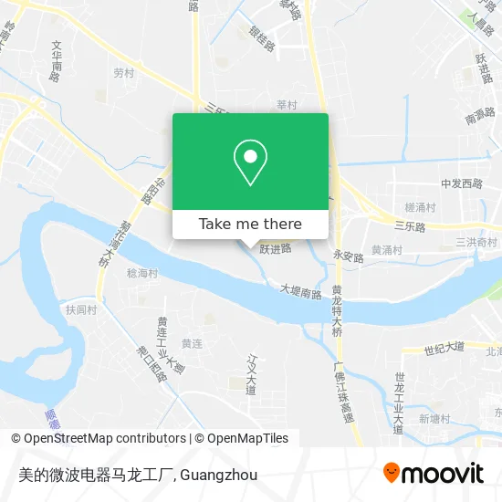 美的微波电器马龙工厂 map