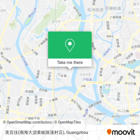 美宜佳(南海大沥黄岐陈溪村店) map