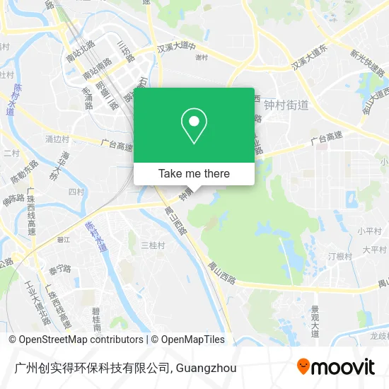 广州创实得环保科技有限公司 map