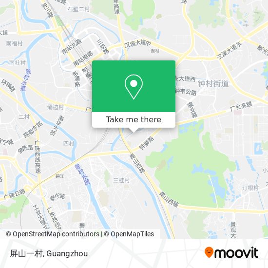 屏山一村 map