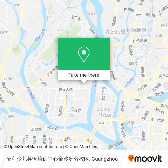 流利少儿英语培训中心金沙洲分校区 map