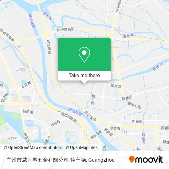广州市威万事五金有限公司-停车场 map