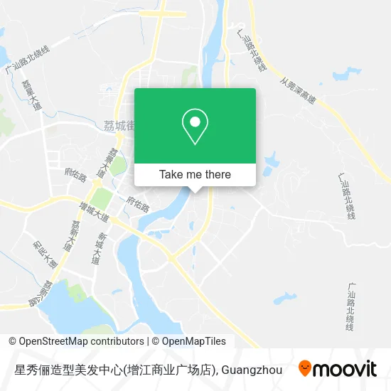 星秀俪造型美发中心(增江商业广场店) map