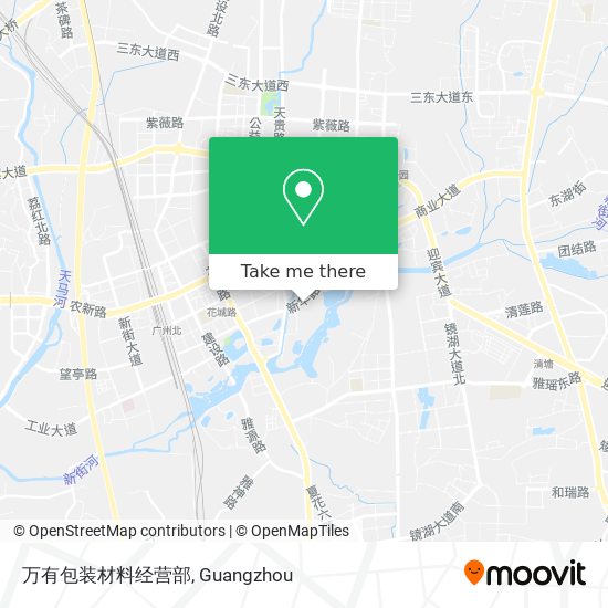 万有包装材料经营部 map