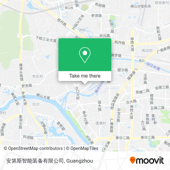 安第斯智能装备有限公司 map